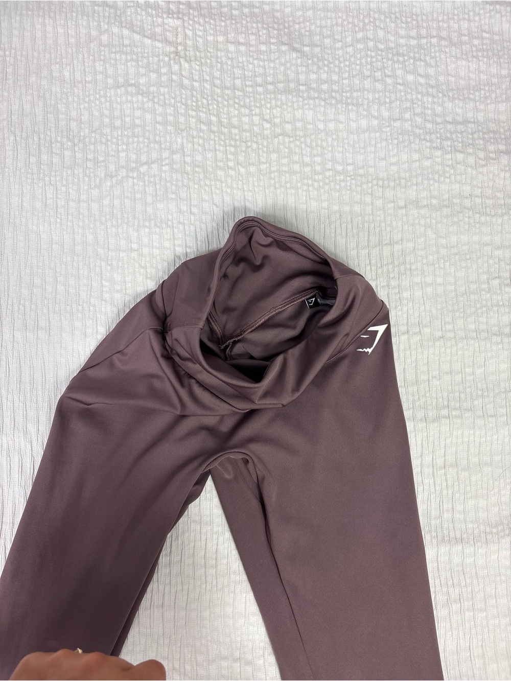 Gymshark Burgundy Seamless High-Waist Leggings - Picture 4 of 8